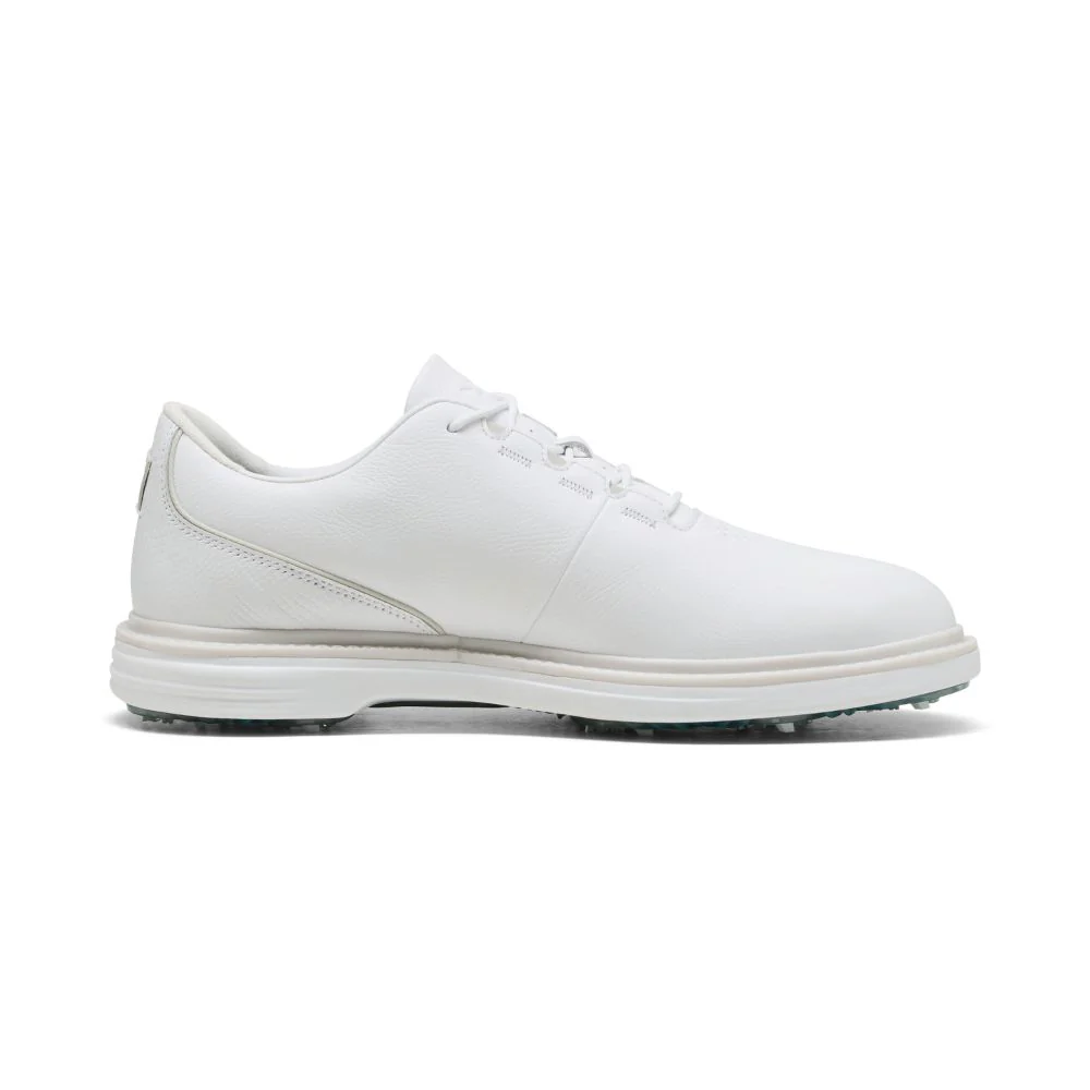 PUMA Avant Tour Spiked Golf Shoes 2026 - White / Feather Grey - Image 2