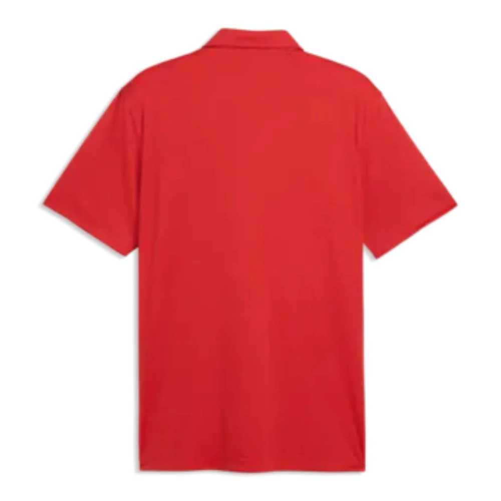 PUMA Pure 3.0 Golf Polo 2026 - Candy Apple - Image 2