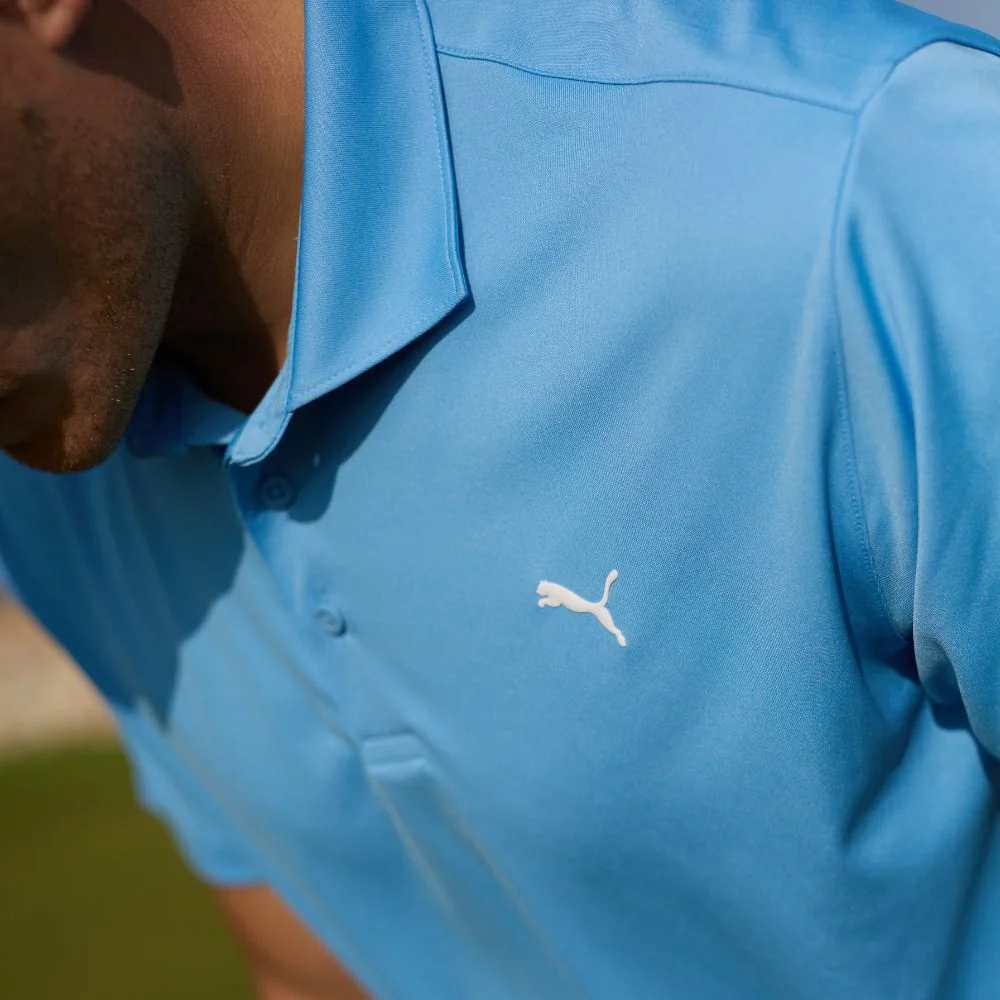 PUMA Pure 3.0 Golf Polo 2026 - Team Light Blue - Image 5