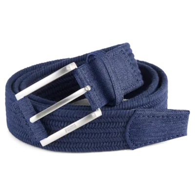 PUMA Stretch Weave Golf Belt 2026 - Deep Navy