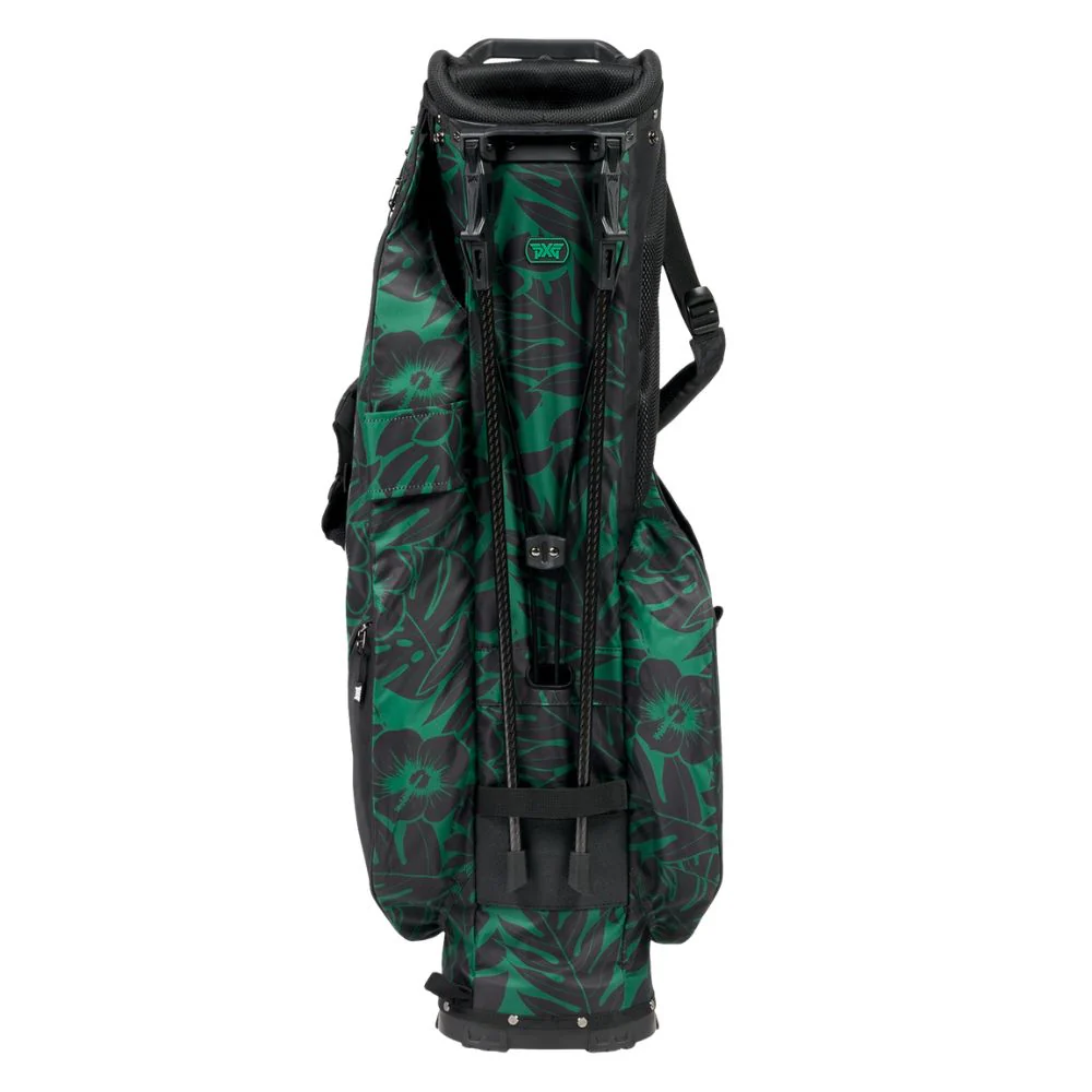 PXG Aloha Golf Carry Stand Bag - Black / Green - Image 4