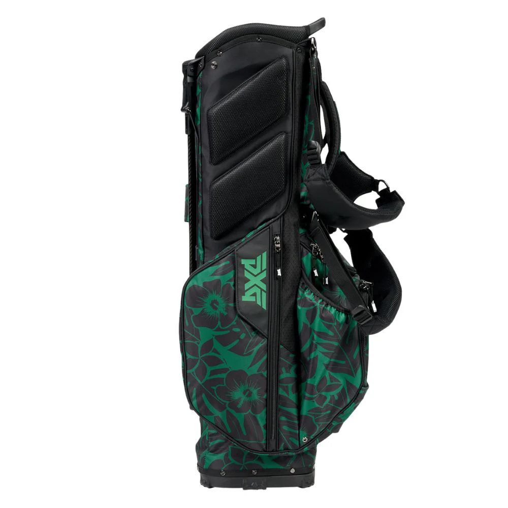 PXG Aloha Golf Carry Stand Bag - Black / Green - Image 5