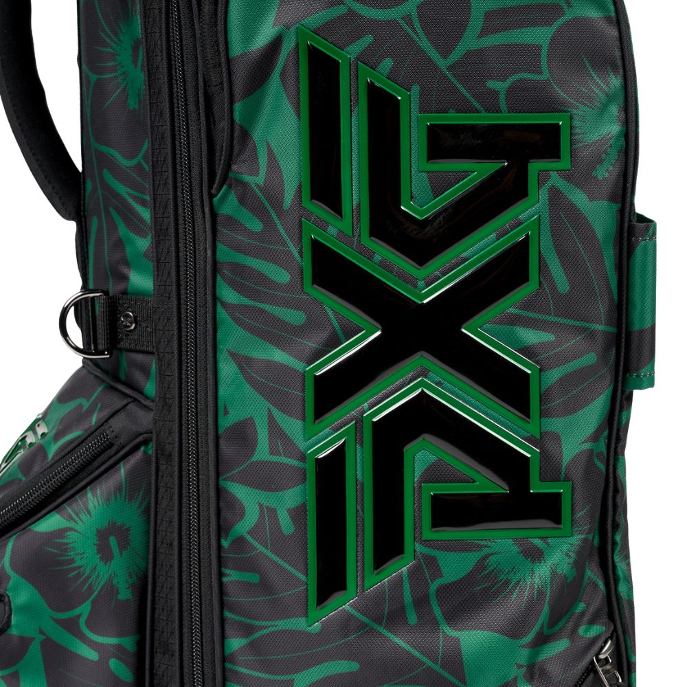 PXG Aloha Golf Carry Stand Bag - Black / Green - Image 8