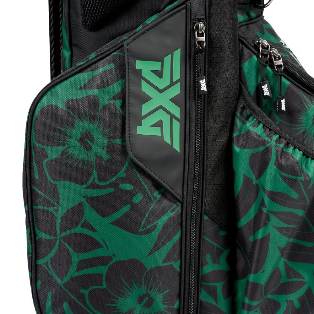 PXG Aloha Golf Carry Stand Bag - Black / Green - Image 9
