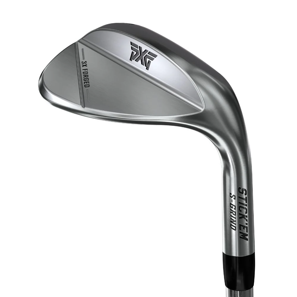PXG StickEm Chrome Forged Golf Wedge 2 Flat +0.5 Length