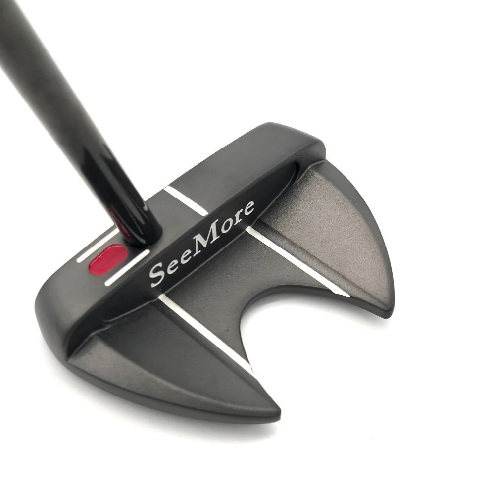 SeeMore PVD Black Model T Golf Putter