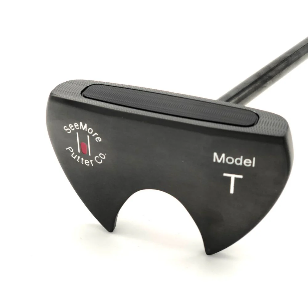 SeeMore PVD Black Model T Golf Putter - Image 4