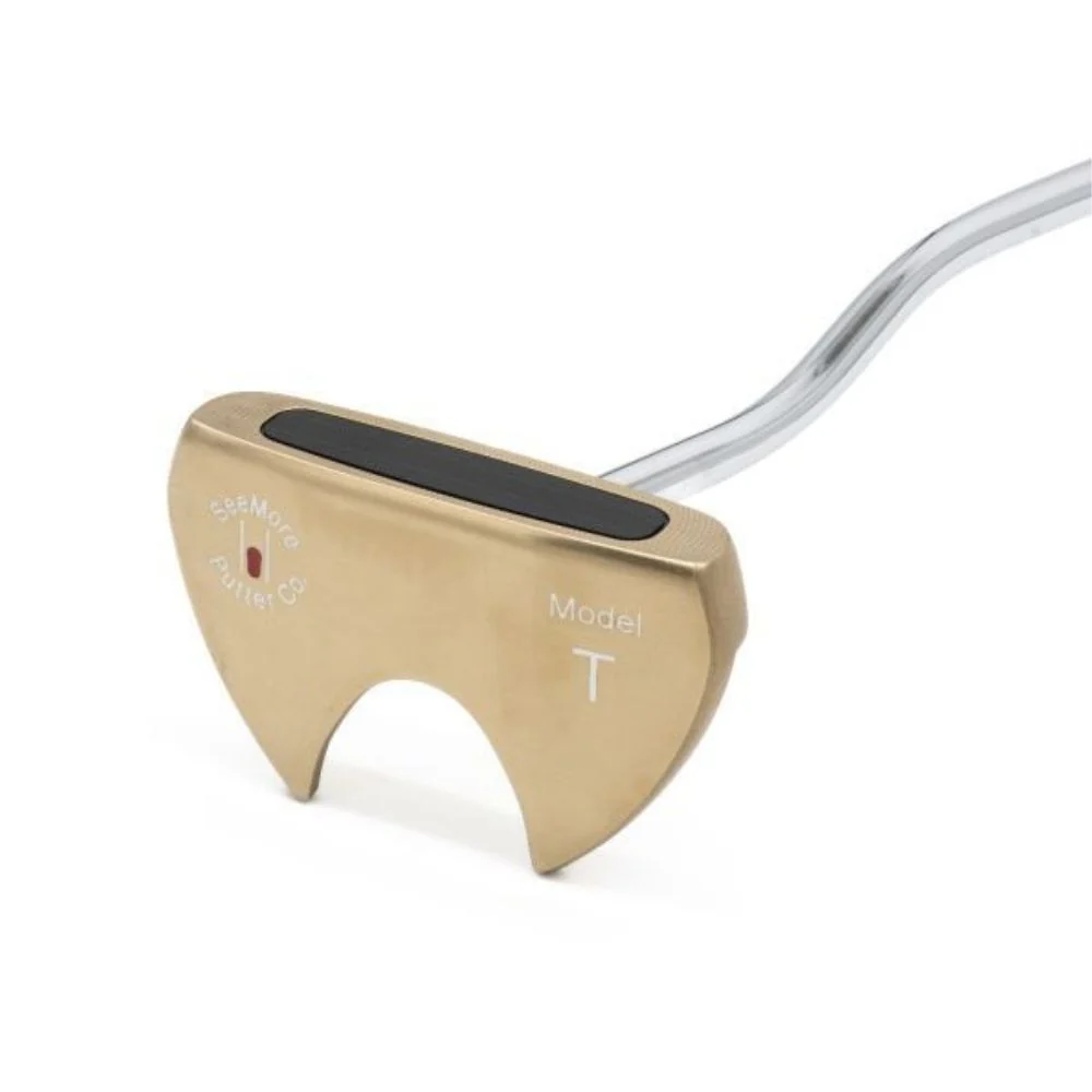SeeMore PVD Bronze Model T Golf Putter - Image 2