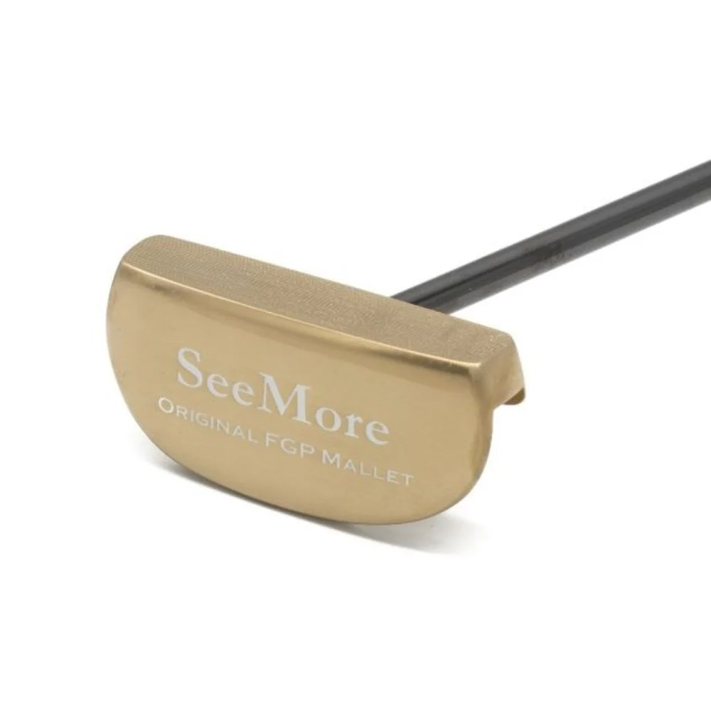 SeeMore Golf PVD Bronze FGP Mallet Putter - Image 4
