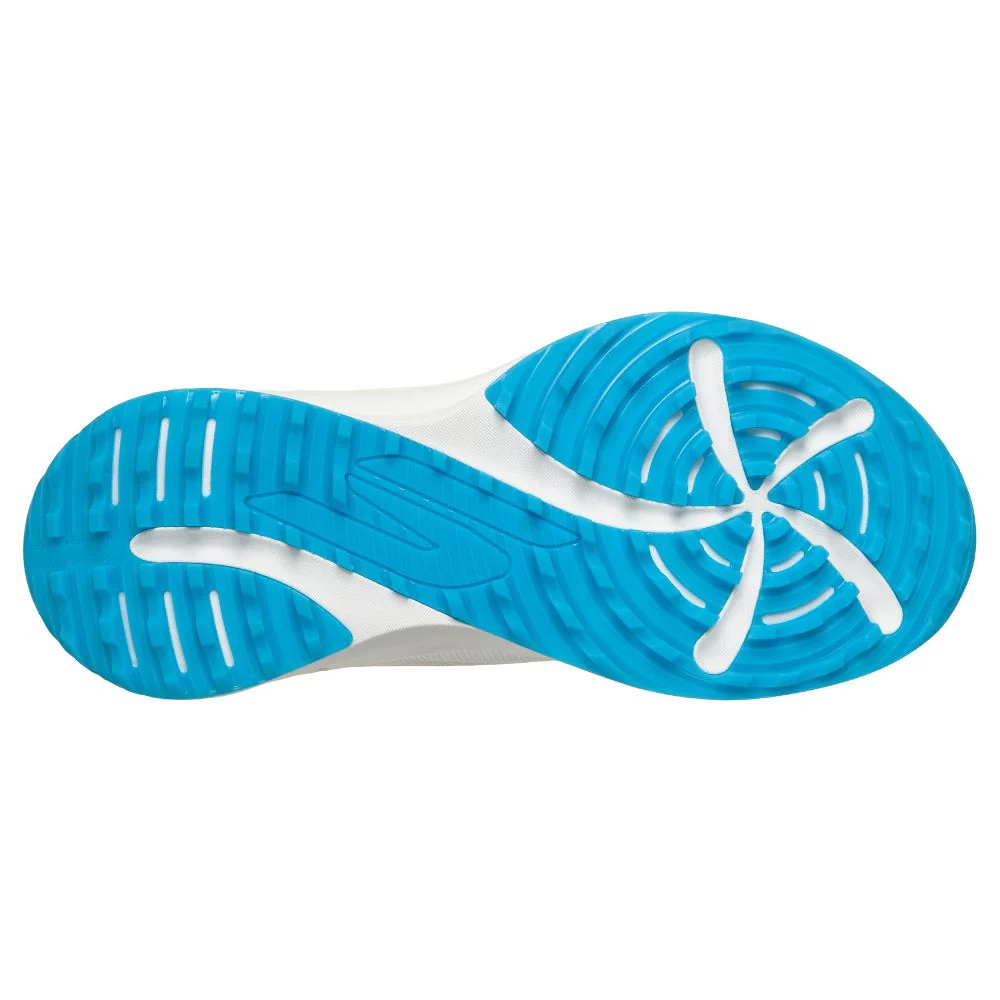 Skechers Flow Slip-In Spikeless Golf Shoes 2026 - 214153 - White / Black / Mint - Image 6