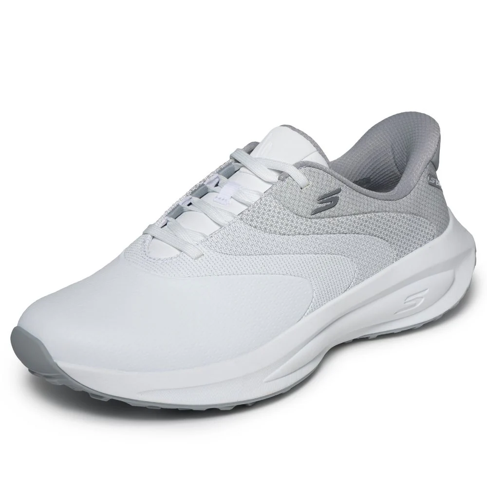 Skechers Flow Slip-In Spikeless Golf Shoes 2026 - 214153 - White - Image 5