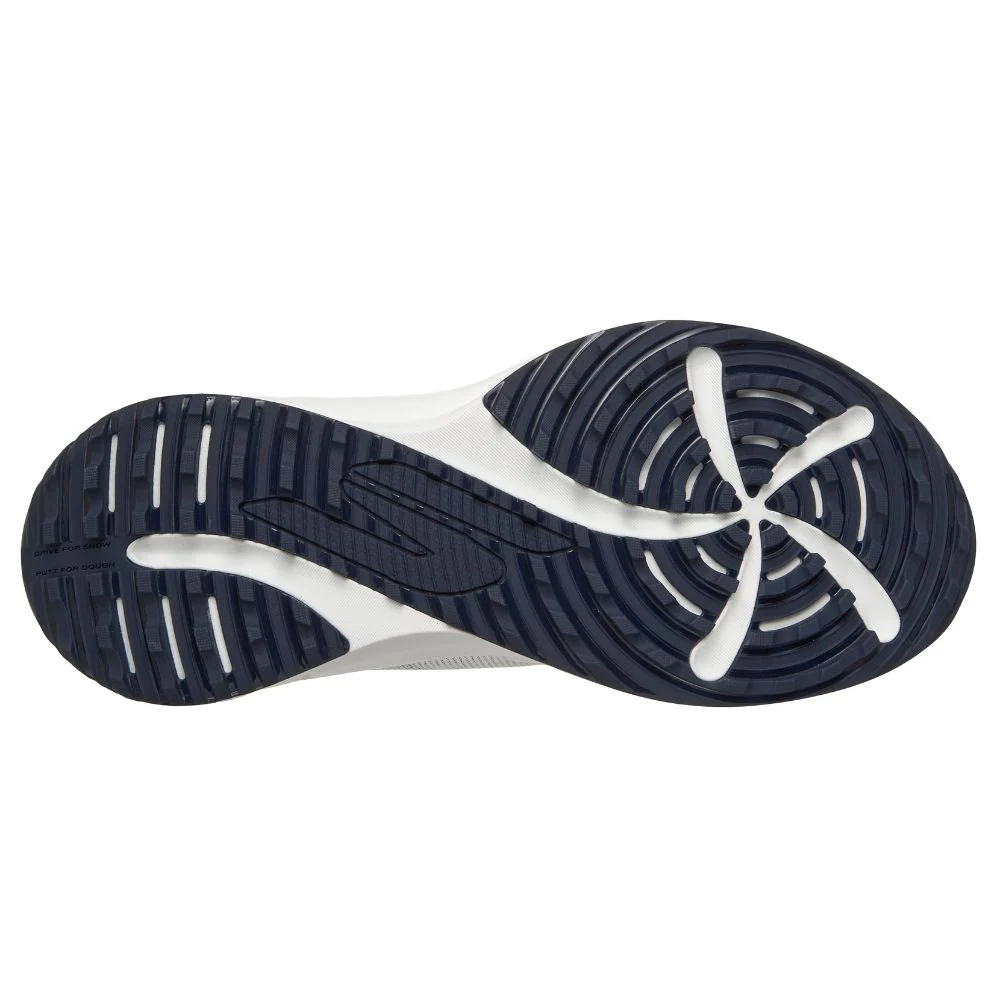 Skechers Flow Slip-In Spikeless Golf Shoes 2026 - 214153 - White / Navy / Red - Image 6