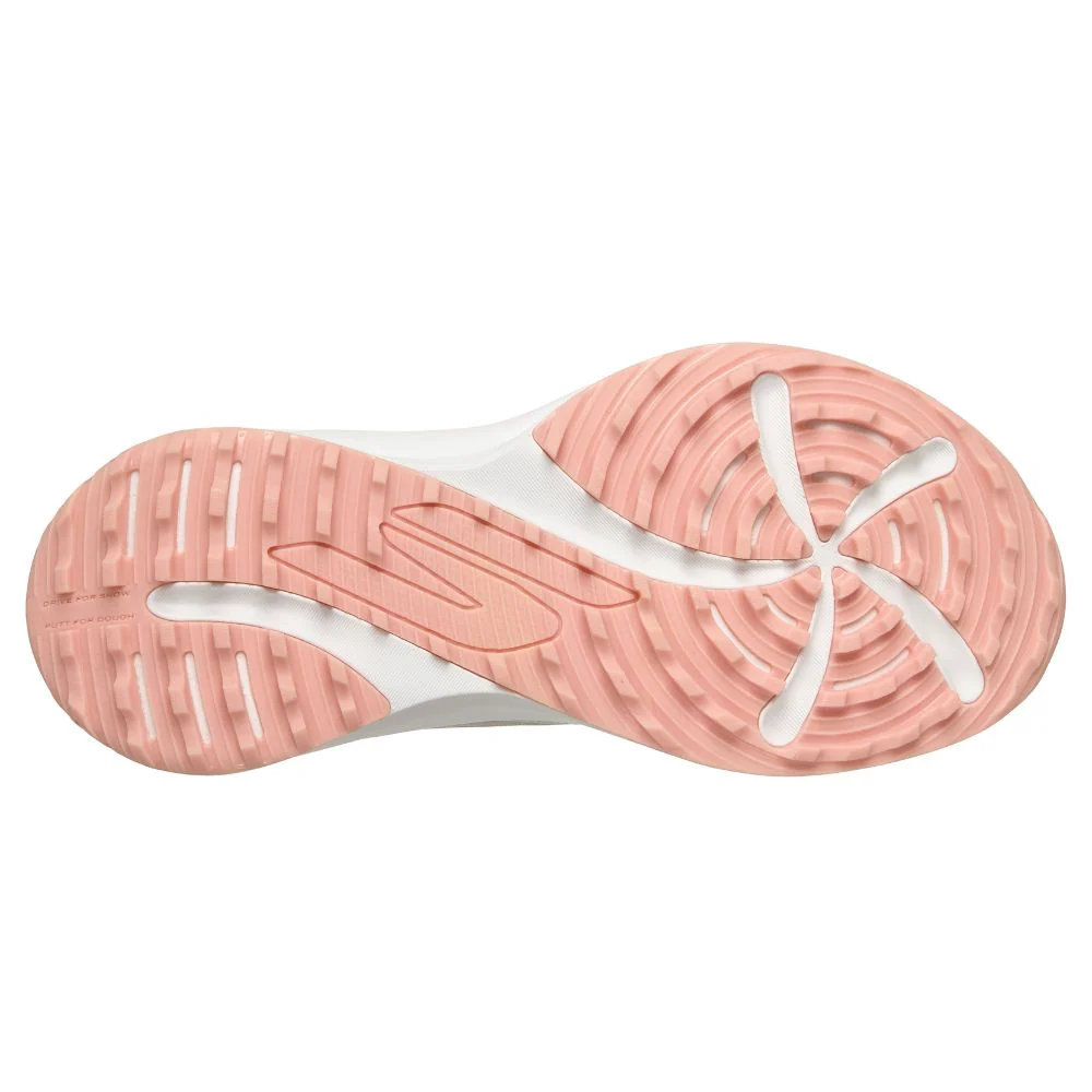 Skechers Flow Slip-In Spikeless Ladies Golf Shoes 2026 - 123153 - Light Grey / Pink - Image 6