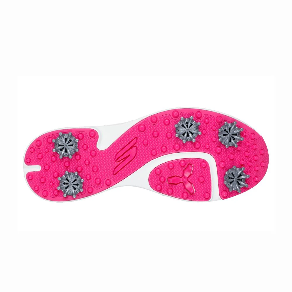Skechers Jasmine 2 Ladies Spiked Golf Shoes 2025 - Black / Pink - Image 3