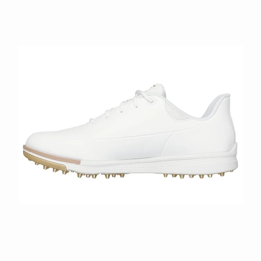 Skechers Jasmine 2 Ladies Spikeless Golf Shoes 2025 - White / Gold - Image 4