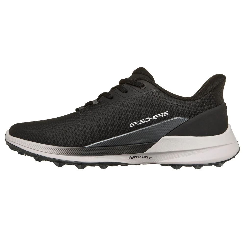 Skechers Pure Slip-In Spikeless Golf Shoes 2026 - 214147 - Black - Image 3