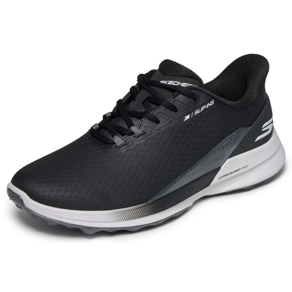 Skechers Pure Slip-In Spikeless Golf Shoes 2026 - 214147 - Black - Image 4