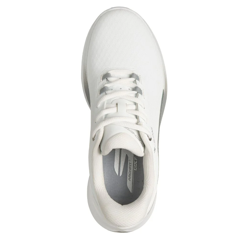 Skechers Pure Slip-In Spikeless Golf Shoes 2026 - 214147 - White - Image 2