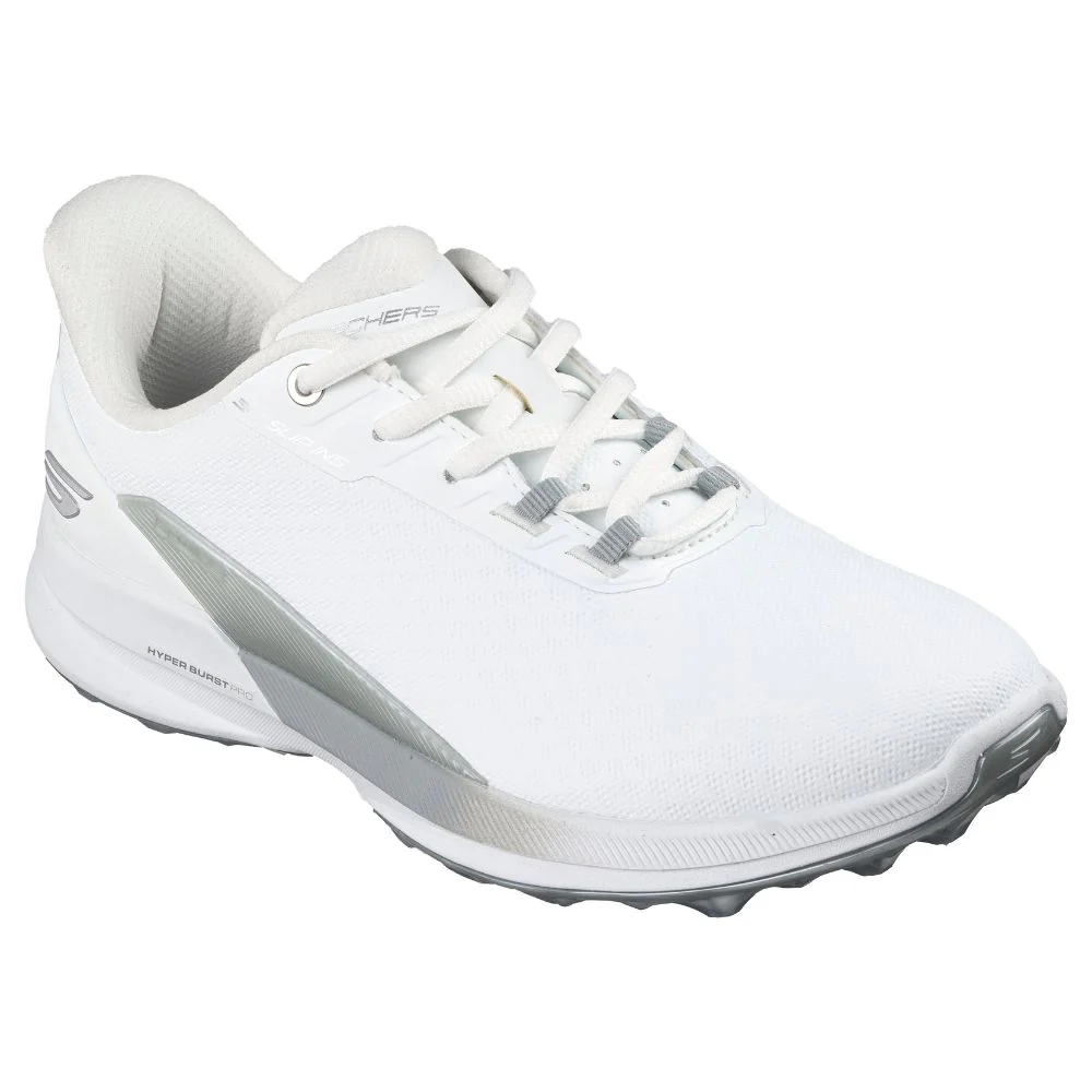 Skechers Pure Slip-In Spikeless Golf Shoes 2026 - 214147 - White - Image 4