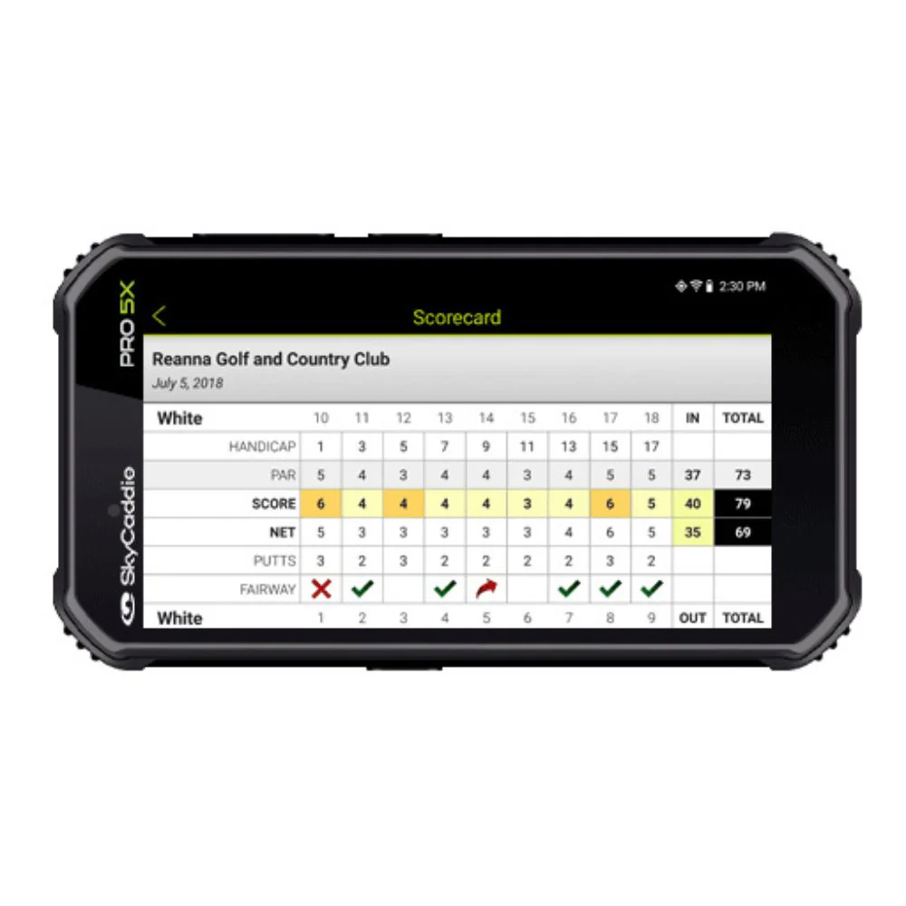 Skycaddie Golf PRO 5X Handheld Golf GPS - Image 5