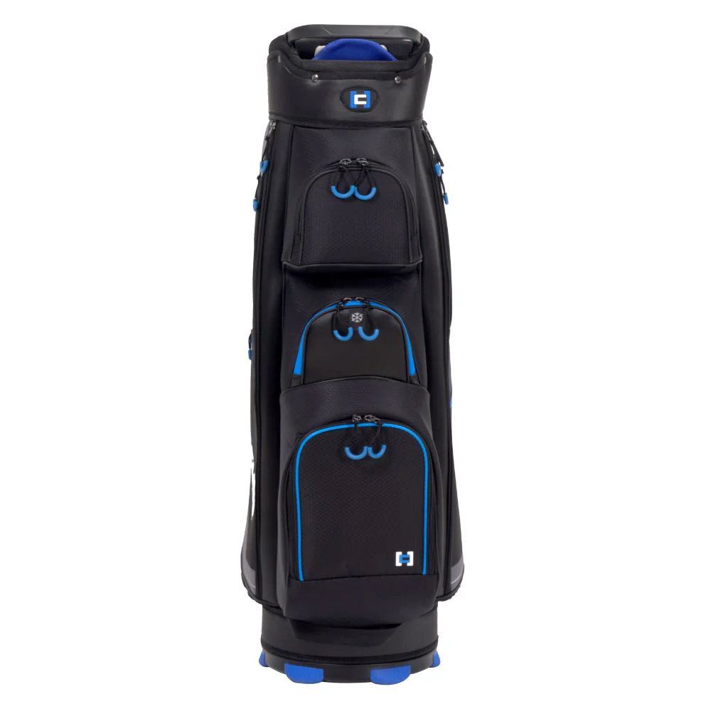 Cube Golf 14 Way Deluxe Cart Bag - Black / Blue - Image 3