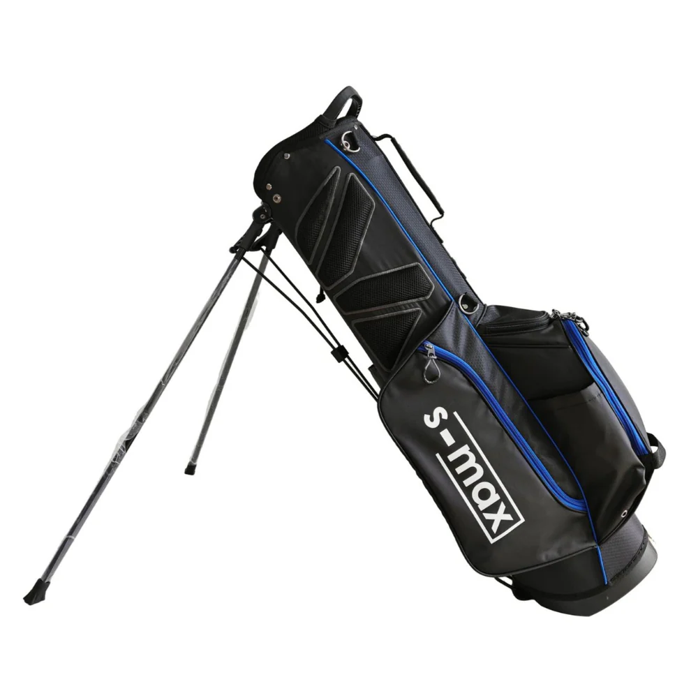 Skymax Lite 7.5" Golf Stand Bag 2025 - Black / Black / Blue - Image 3