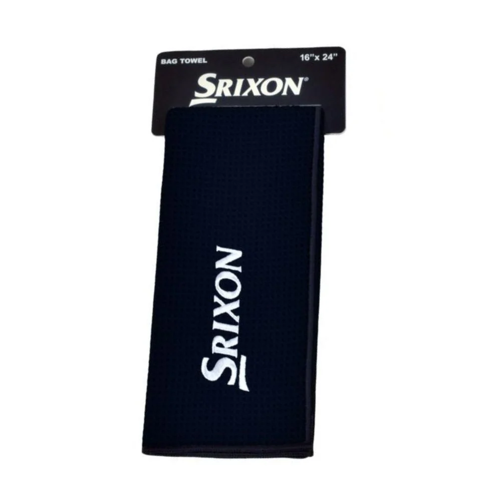Srixon Trifold Golf Towel - Black