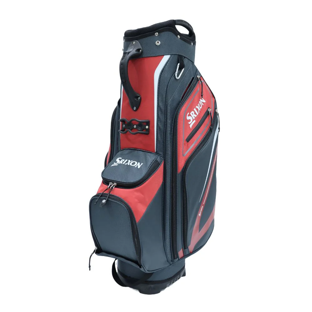 Srixon Golf Friday Cart Bag 2026 - Charcoal / Red