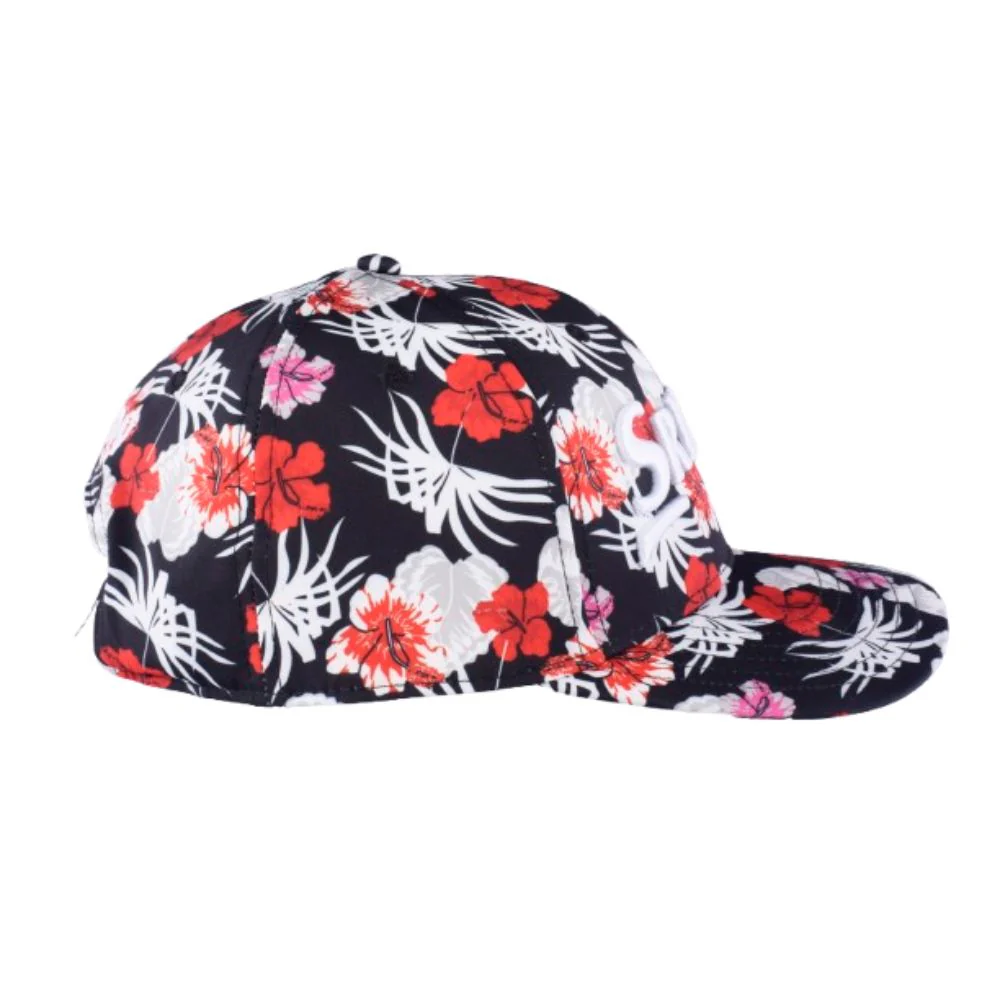 Srixon Golf Limited Edition Floral Cap 2026 - Red / Black - Image 4