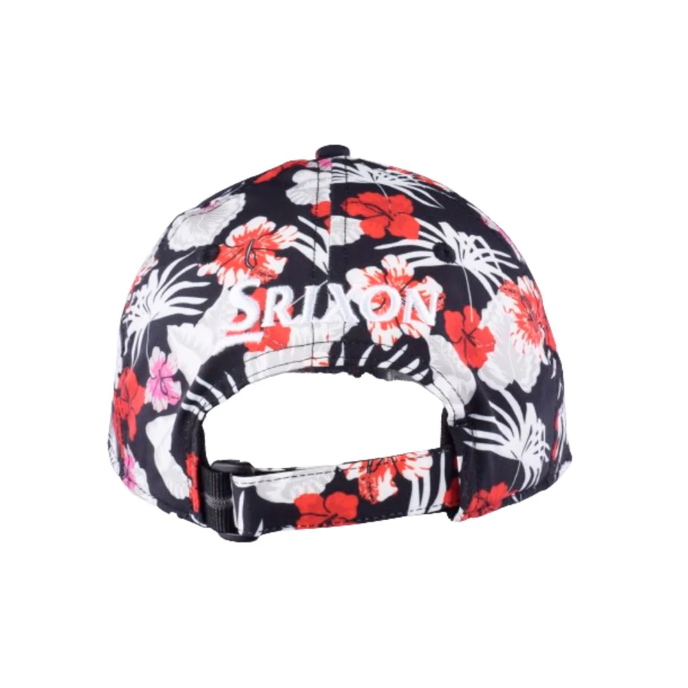 Srixon Golf Limited Edition Floral Cap 2026 - Red / Black - Image 5