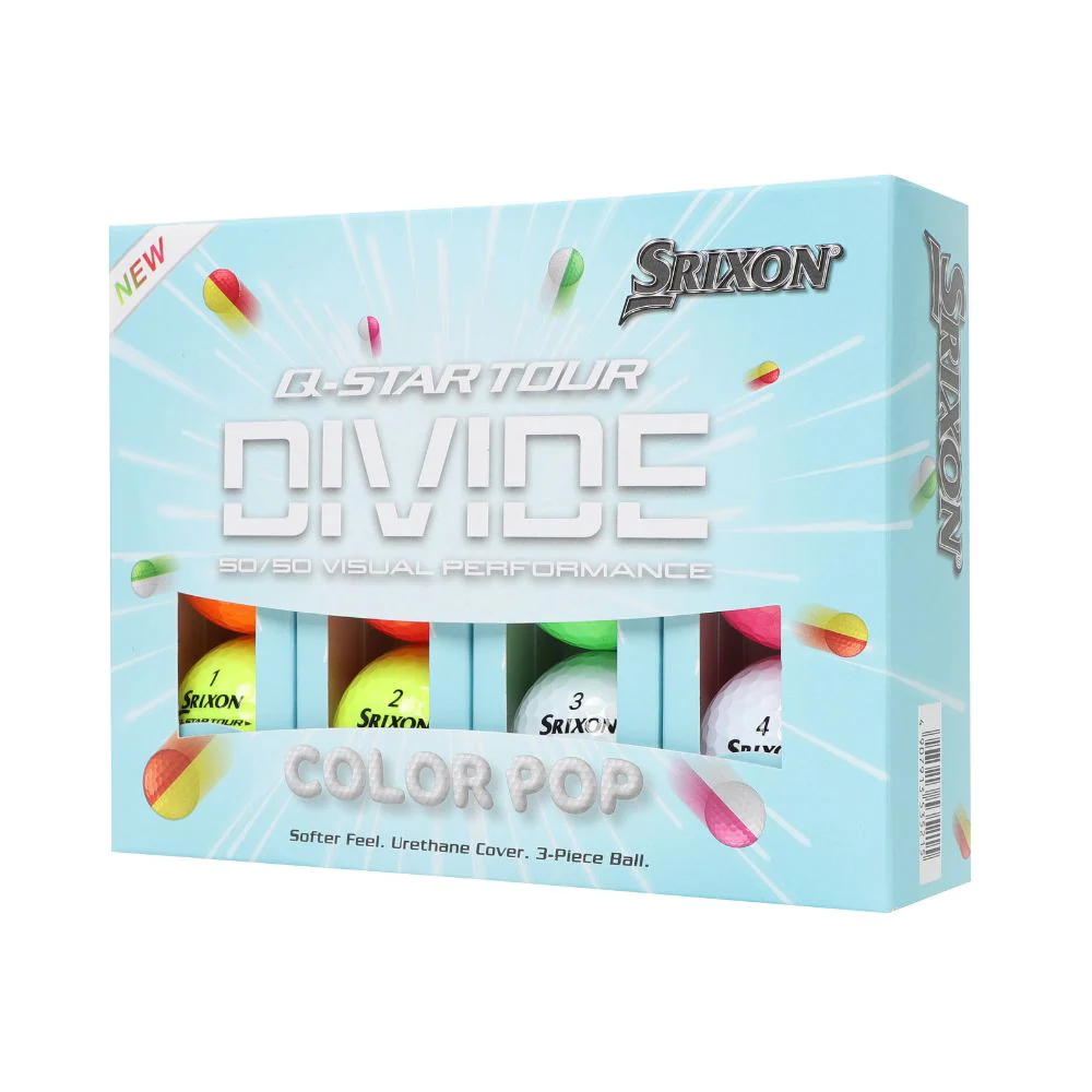 Srixon Q Star Tour 6 Divide Golf Balls 2026 - Multi