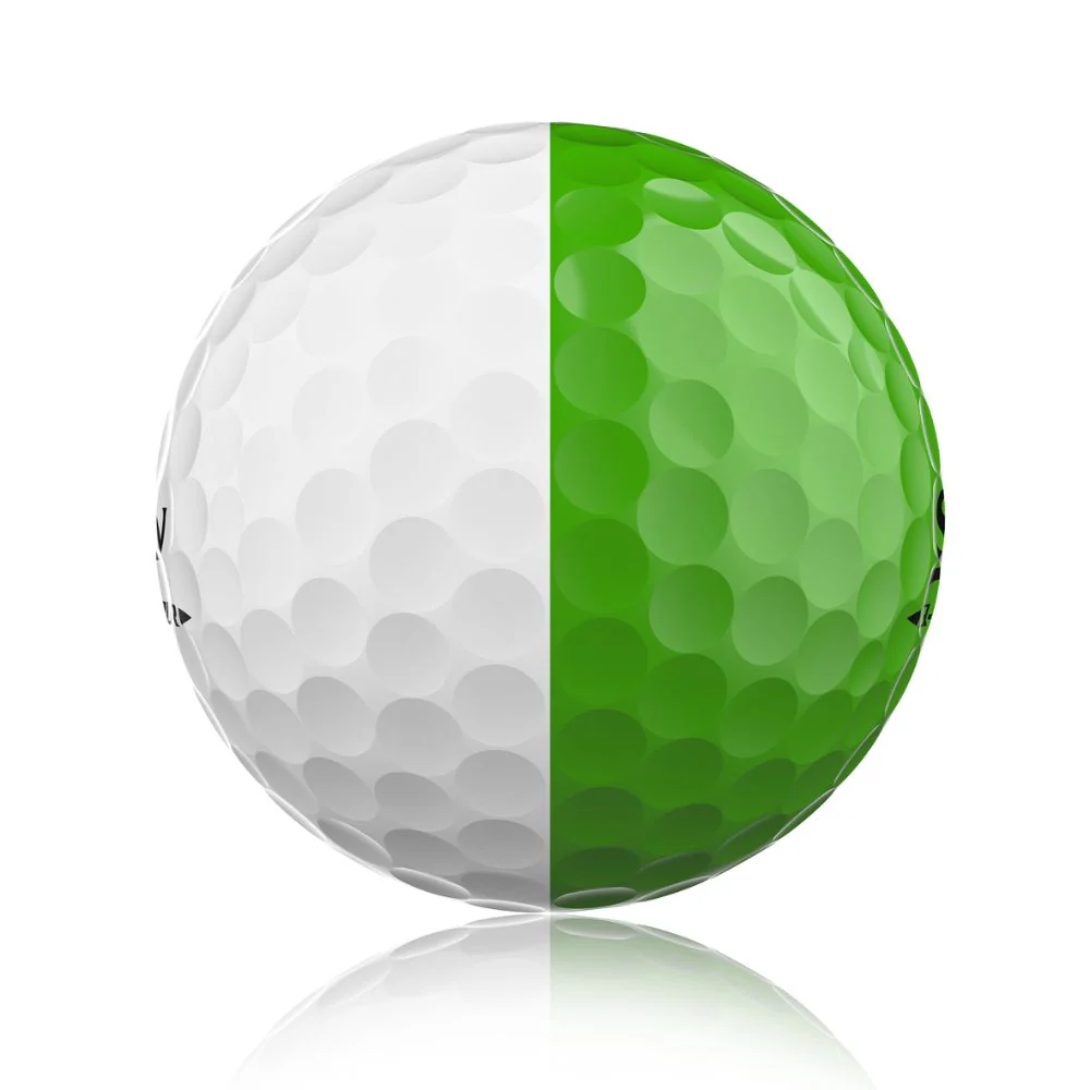 Srixon Q Star Tour 6 Divide Golf Balls 2026 - White / Lime - Image 5