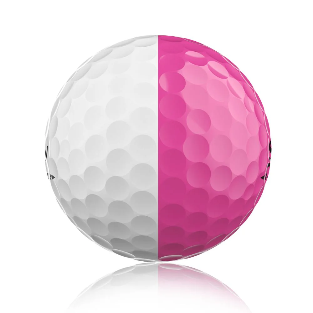 Srixon Q Star Tour 6 Divide Golf Balls 2026 - White / Pink - Image 5
