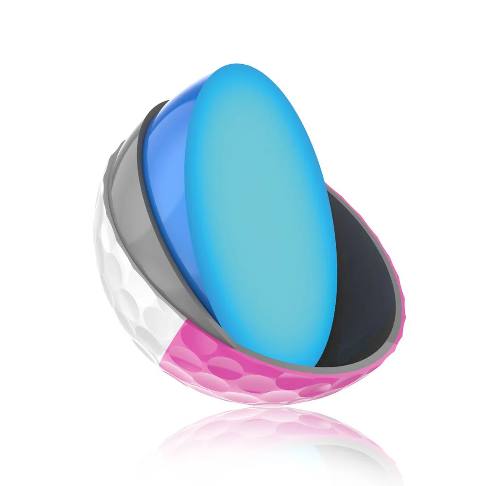 Srixon Q Star Tour 6 Divide Golf Balls 2026 - White / Pink - Image 7