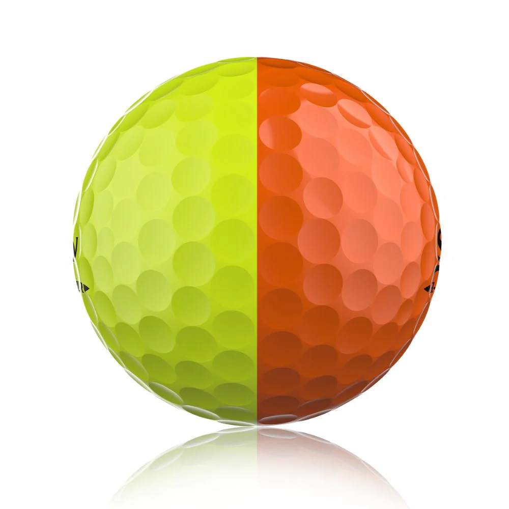 Srixon Q Star Tour 6 Divide Golf Balls 2026 - Yellow / Orange - Image 5