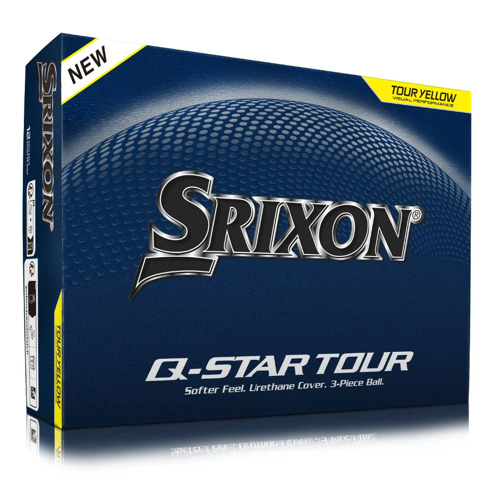 Srixon Q Star Tour 6 Golf Balls 2026 - Yellow