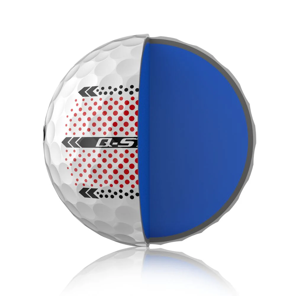 Srixon Q Star Ultispeed Trackline Golf Balls 2026 - White - Image 6