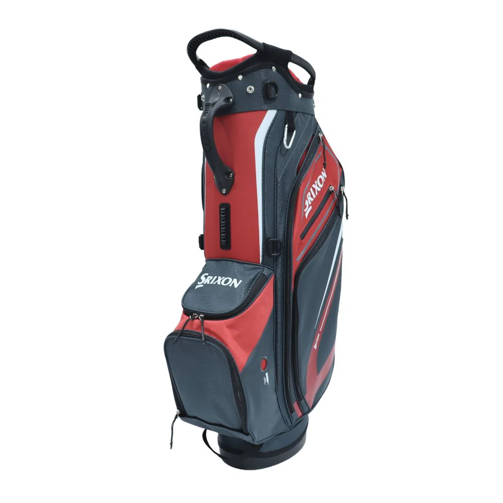 Srixon Golf Saturday Stand Bag 2026 - Charcoal / Red