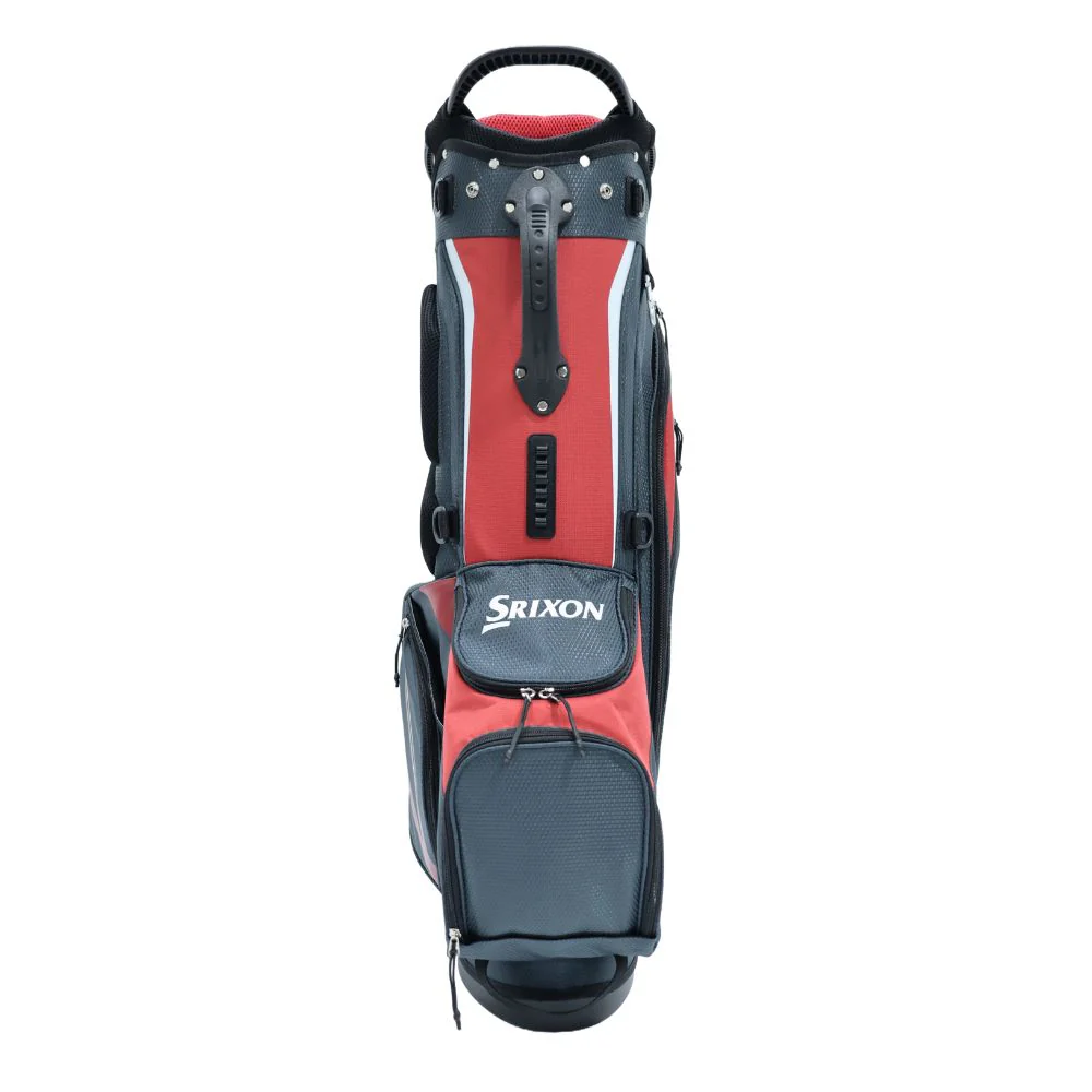 Srixon Golf Saturday Stand Bag 2026 - Charcoal / Red - Image 2
