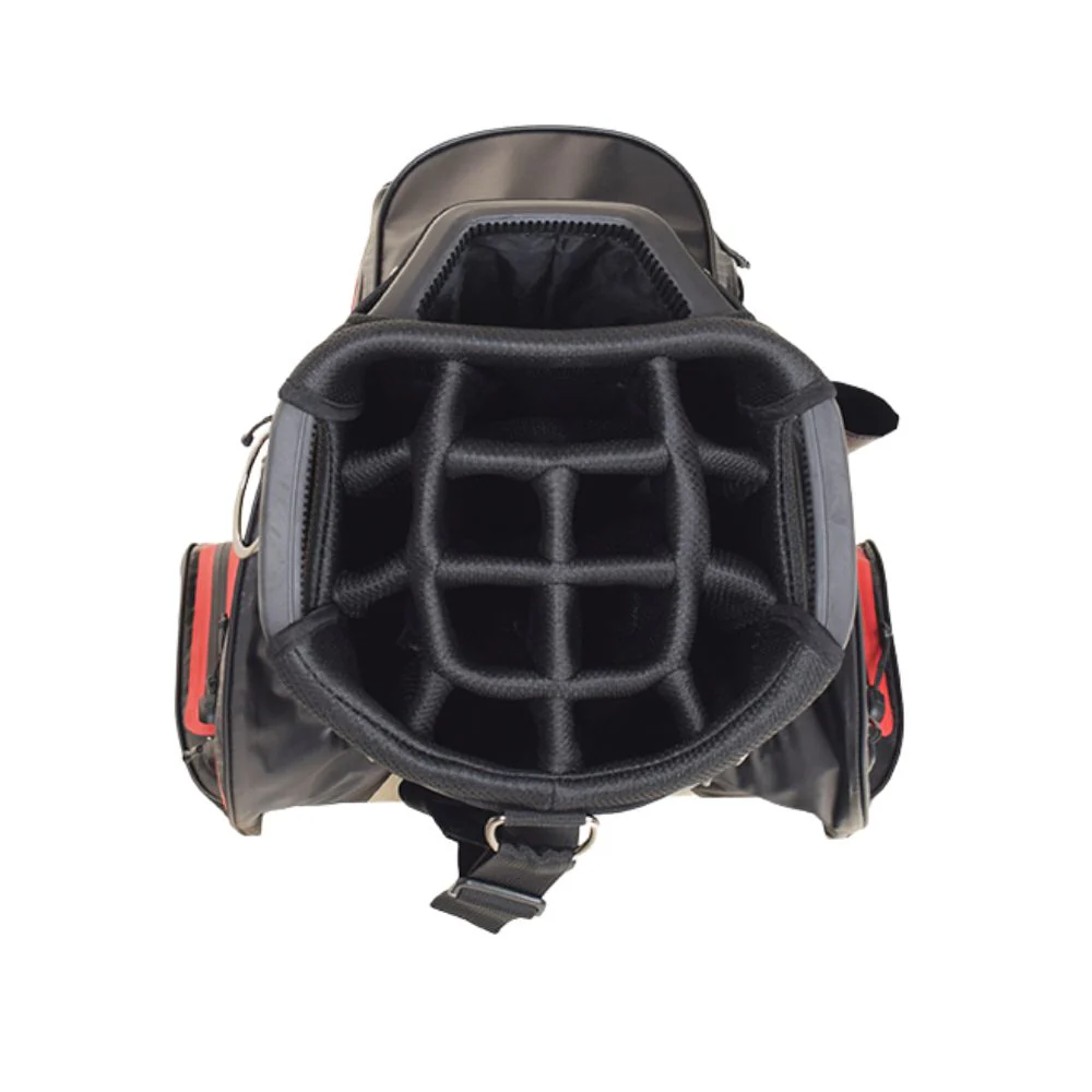 Srixon SRX Weatherproof Golf Cart Bag - Black / Red - Image 2