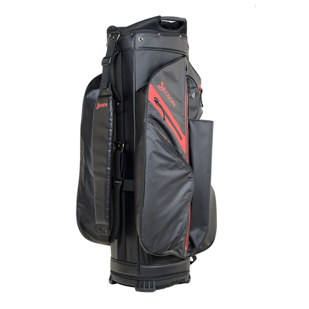 Srixon SRX Weatherproof Golf Cart Bag - Black / Red - Image 3