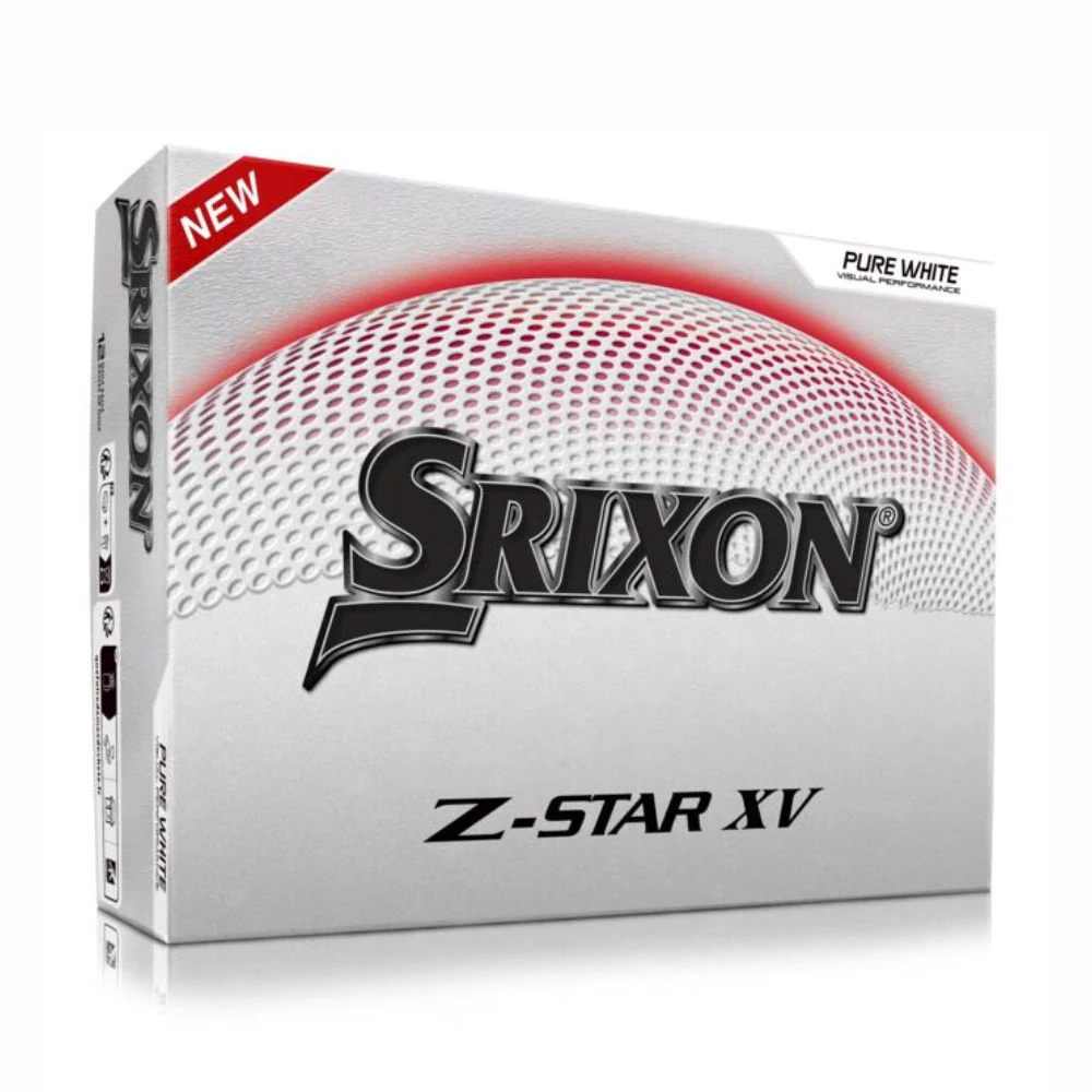 Srixon Z-Star XV Gen 9 Golf Balls - White