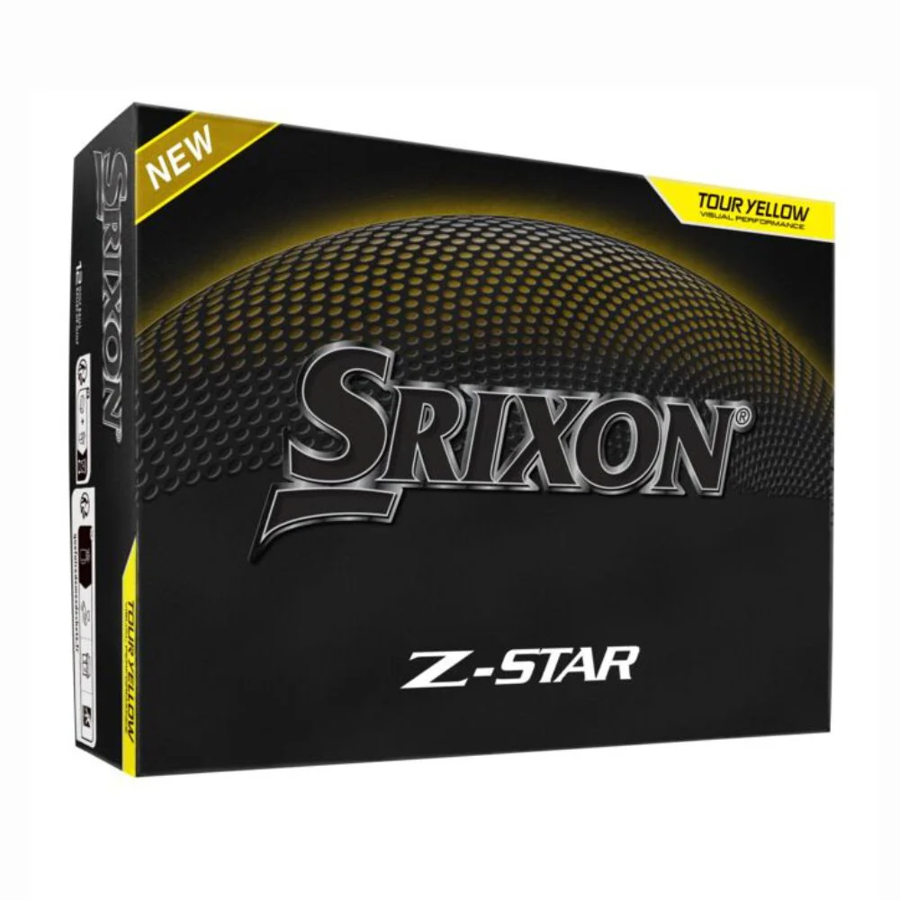 Srixon Z-Star Gen 9 Golf Balls - Tour Yellow