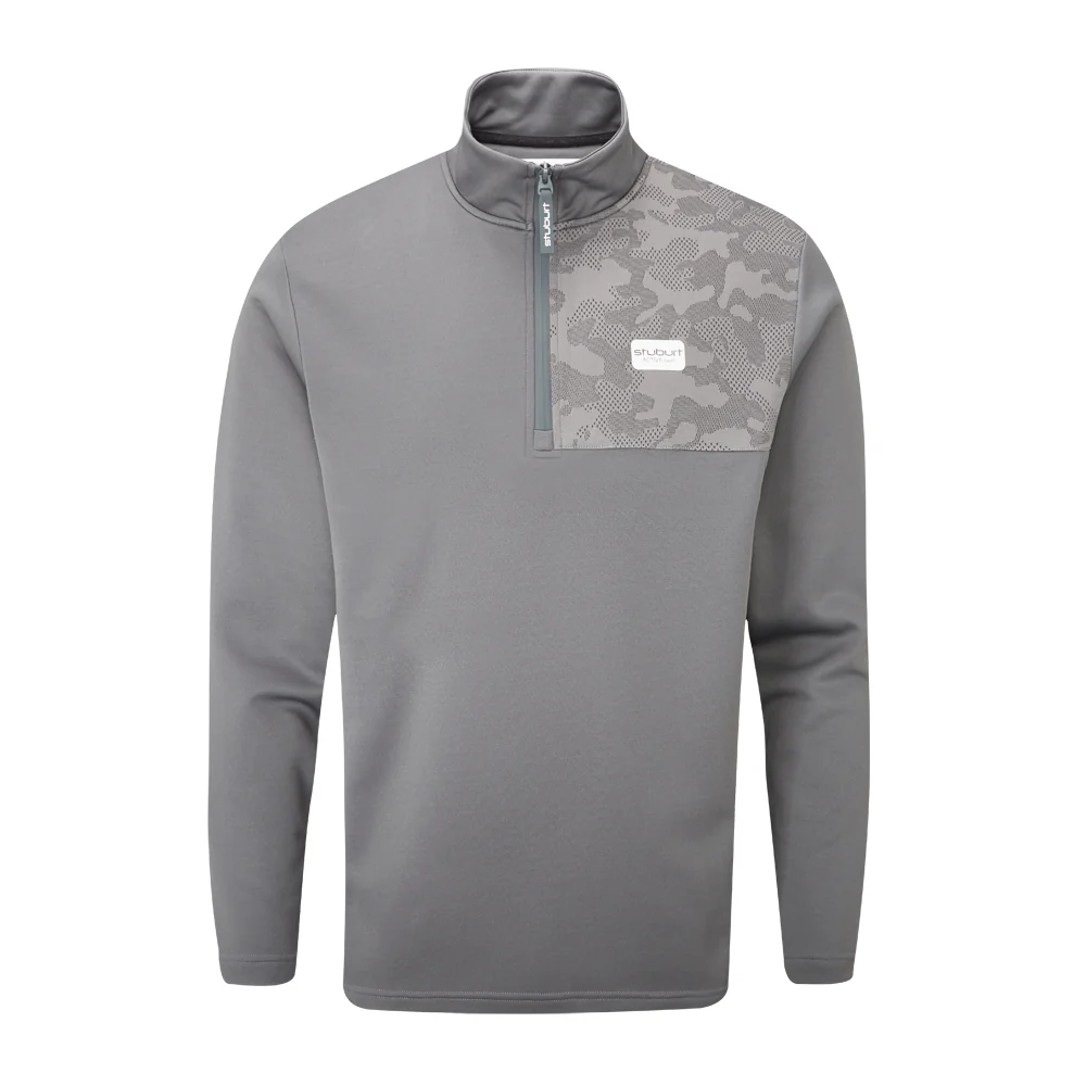 Stuburt Active Tech Golf Mid Layer 1/4 Zip Pullover Top - Image 2