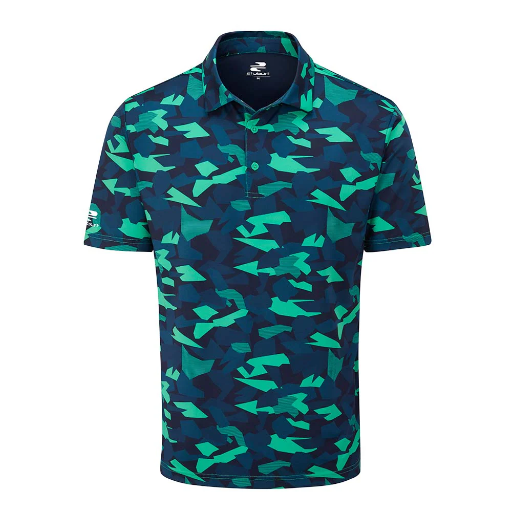 Stuburt Bullfinch Men's Golf Polo Shirt - Bermuda Grass