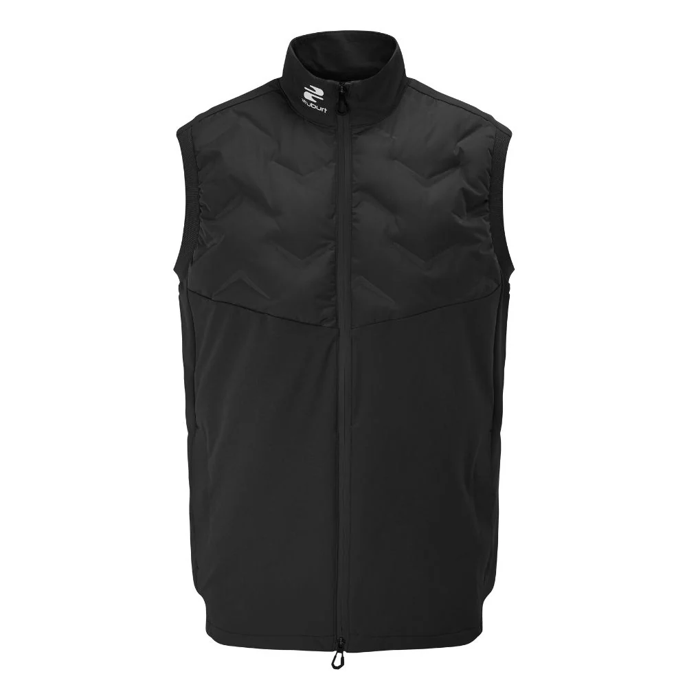 Stuburt Dunlin Golf Padded Gilet 2025 - Black