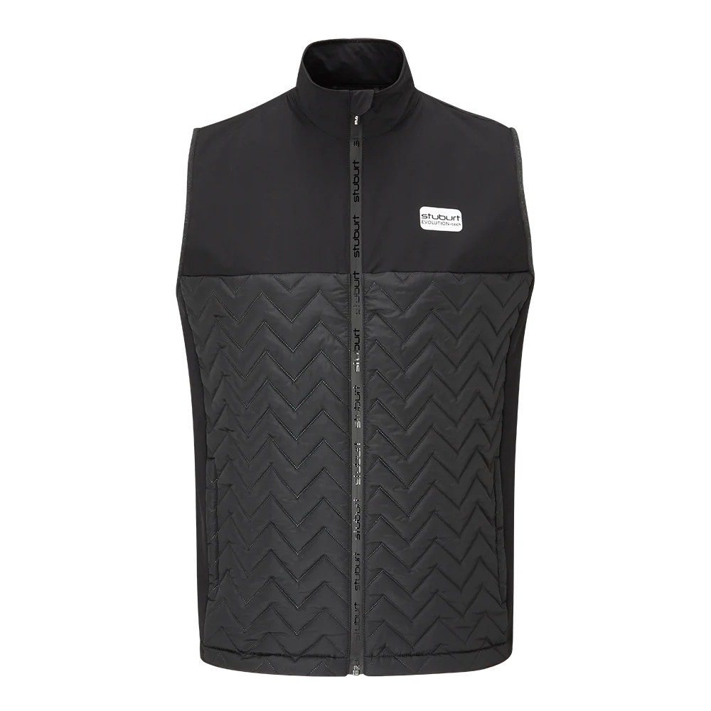 Stuburt Evolution Tech Golf Padded Gilet - Black