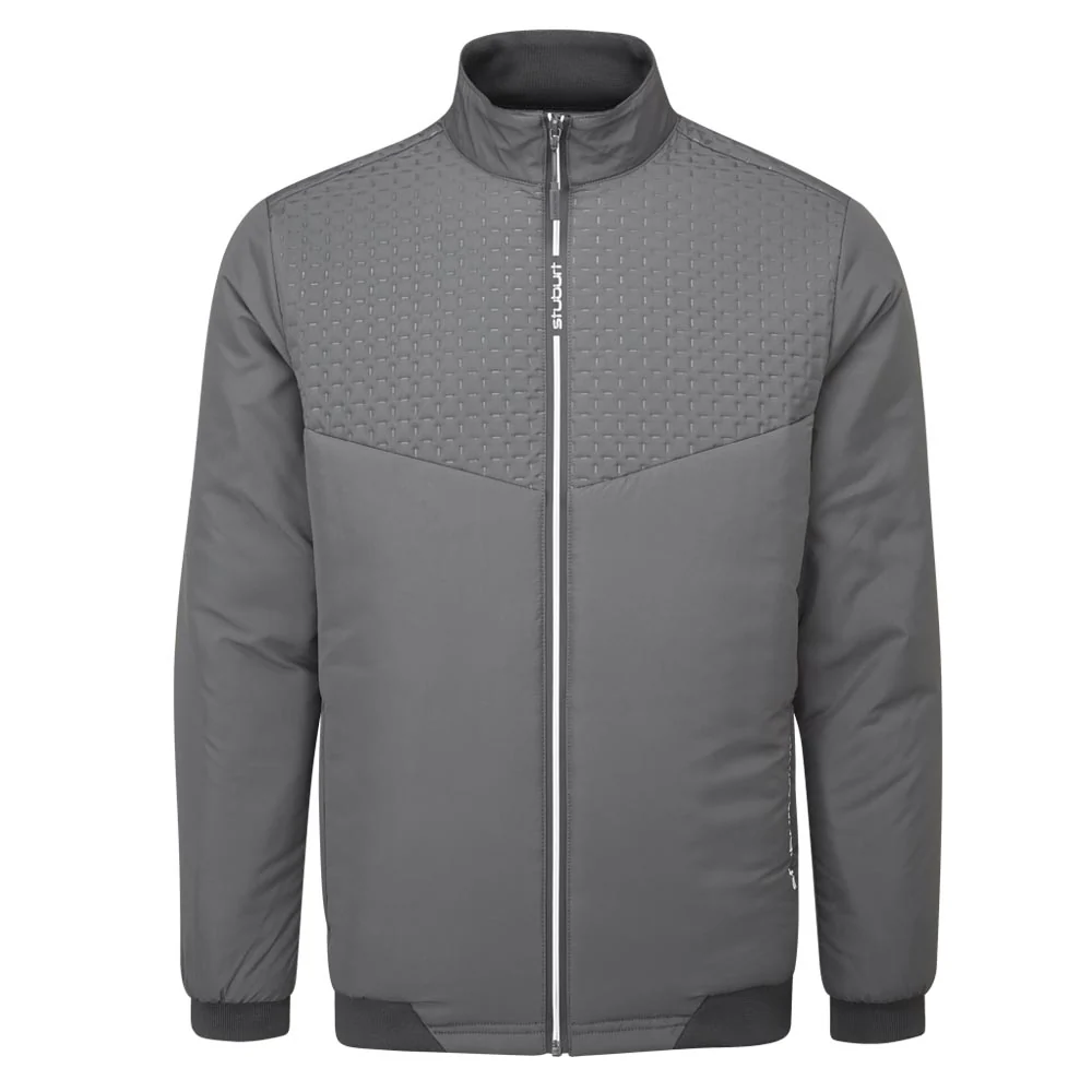 Stuburt Miller Padded Golf Jacket - Slate Grey