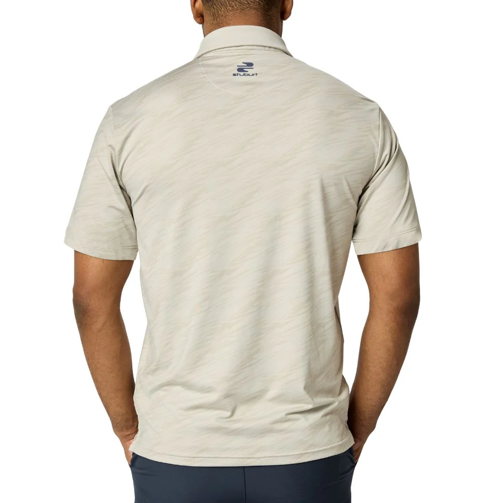 Stuburt Alicante Men's Golf Polo Shirt 2026 - Chalk - Image 3