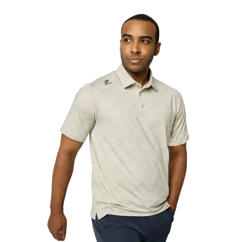 Stuburt Alicante Men's Golf Polo Shirt 2026 - Chalk - Image 5